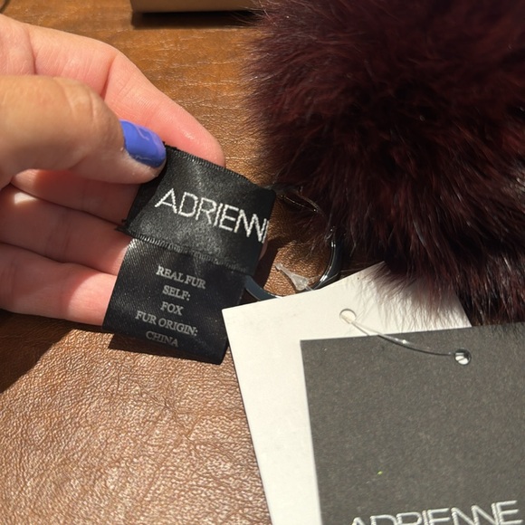 ADRIENNE LANDAU REAL FUR PURSE CHARMS-NWT - Picture 3 of 4